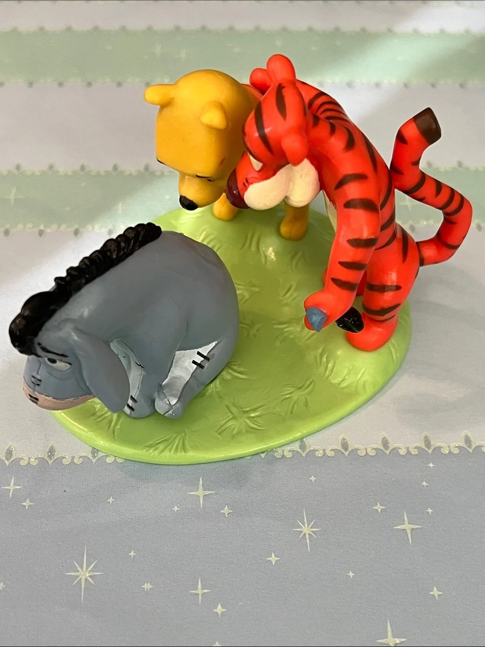 Disney Winnie The Pooh “New Tail For Eeyore” Cake Topper